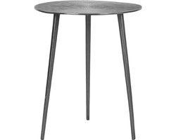 LABEL51 Nobby Bijzettafel - GRIJS - Metaal - 40 cm