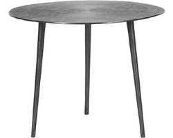 LABEL51 Nobby Salontafel - GRIJS - Stof - 50 cm