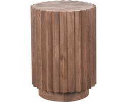LABEL51 Novan Bijzettafel - Bruin - Hout - 35 cm