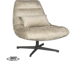 LABEL51 Nox Fauteuil - NATUREL - Stof - One Size - -