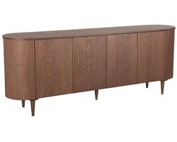 LABEL51 Oliva Dressoir - Bruin - Eiken - 220 cm