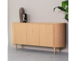 LABEL51 Oliva Dressoir - Naturel - Eiken - 180 cm
