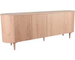 LABEL51 Oliva Dressoir - Naturel - Eiken - Dressoir 220 cm