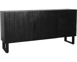 LABEL51 Santos Dressoir - Zwart - Hout - Dressoir