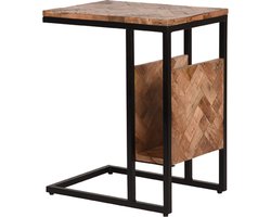 LABEL51 Shift Bijzettafel - Naturel - Hout - One Size