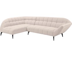 LABEL51 Sorisso Hoekbank - Naturel - Stof - Links - -