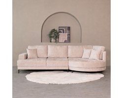 LABEL51 Stella Hoekbank - Naturel - Nano - Loungebank Rechts - -