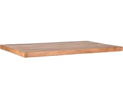 LABEL51 Table/Bar Blend Eetkamertafel - Naturel - Hout - 120 cm Straight