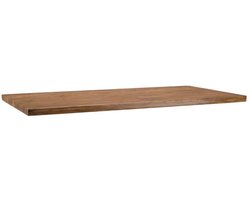 LABEL51 Tafelblad Rechthoek Eetkamertafel - Bruin - Stof - 240 cm - Rechthoek