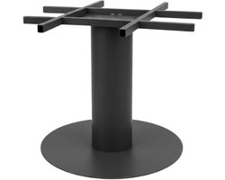 LABEL51 Tafelpoot Extra Stable Eetkamertafel - Zwart - Metaal - 72 cm - Rond ES