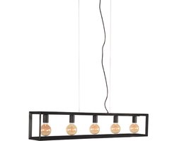 LABEL51 Tetto Hanglamp - ZWART - Metaal - 5-Lichts