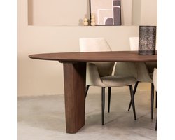 LABEL51 Wow Eetkamertafel - Bruin - Hout - 240x110 cm