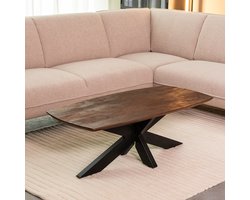 LABEL51 Zane Salontafel - Bruin - Hout - 120 cm