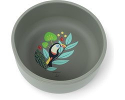 LABEL'TOUR - Kinderservies - Siliconen baby kommetje - BPA-vrij baby servies - Luxe babyvoeding kom – Magnetron bestendig – Oven bestendig – Vaatwasser bestendig - Milieuvriendelijk baby eetgerei - Hoogwaardig baby servies - Baby cadeau-ide