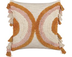 LABLAB - Sierkussen - Lichtbeige - 45 x 45 cm - Katoen
