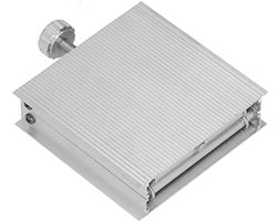 Laboratoriumhefplatform voor niveautafel, vloergemonteerde tafel, verstelbare tafel wandtafel voor tafelgereedschap, heftafels van 90 mm (zilver)