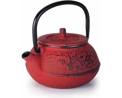 LACOR Theepot rood - 0.25 liter - gietijzer
