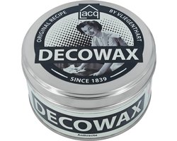 Lacq Decowax Antrachite - Decoratieve Interieurwas - Wax- 370 ML - Hout- Vloeren - Meubels