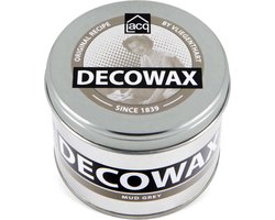 Lacq Decowax Mud Grey - Decoratieve Interieurwas - Wax- 370 ML - Hout- Vloeren - Meubels
