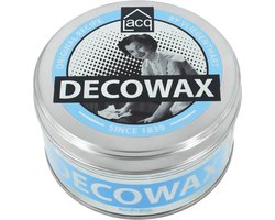 Lacq Decowax Nordic Blue - Decoratieve Interieurwas - Wax- 370 ML - Hout- Vloeren - Meubels