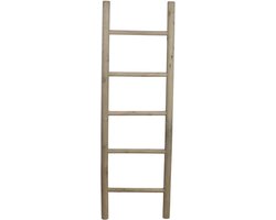Ladder hout 38x3.8x118cm FSC 100%