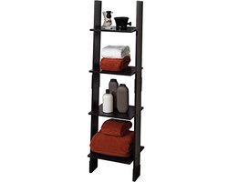Ladder Stijl Badkamer Linnen Toren in Espresso