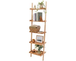Ladderrek - 189x56 cm - 5 planken - hout