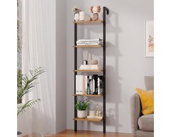 Ladderrek - Ladderkast -Zwart en bruin