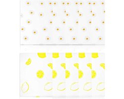 Lade-inleg 10 stuks kastpapier 30x40 cm afwasbaar patroon EVA-koelkastmatten tafelloper eettafel lade - set van 10 stukken