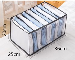Lade Organizer – 9 Vakken – 36 x 25 x 20 cm – Grijs