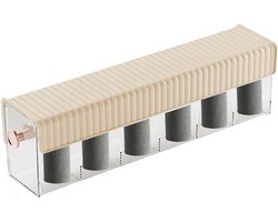 Lade Organizer - Kast Divider - Kleding Opbergen - Transparant Ontwerp - 36 cm Lengte - Geel