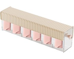 Lade Organizer - Kastverdelers - Kleding Opbergen - Meerdere Compartimenten - 36.8cm Lengte - Geel