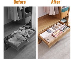 Lade Organizer – Kledingkast Organizer – Drawer organizer - Opbergdoos – Duurzaam
