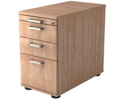 Ladeblok - 2 Lades - Walnoot - 42,8 x 80 x 72-76 cm - Signa Sc40 CE