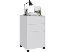 Ladeblok bureau - 70x40x40 cm - wit