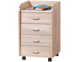 Ladeblok Frits sonoma eik