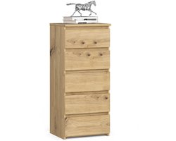 Ladekast CL5 met 5 Lades / AKORD Furniture Factory / Artisan Eik / 40 x 92 x 35 cm
