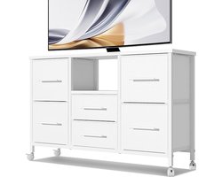 Ladekast – Dressoir - Kast met 6 lades – Wit