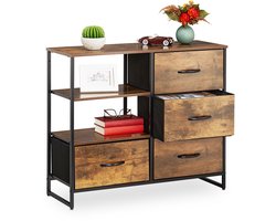 Ladekast industrieel - 71,5 x 84 x 32,5 cm