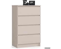 Ladekast K60 / Kasjmier / 60 cm / 4 Lades / 60 x 40 x 99 cm