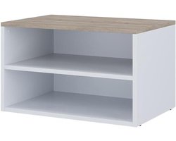 Ladekast - Opbergkast Dressoir - Woonkamer Meubel - Easy-care Coating - 60x40x36 cm - Wit Sonoma