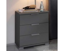 Ladekast Universal | 46 x 42 x 61 cm | Antraciet - Bega Polpower - Nachtkastje - Antraciet - MDF