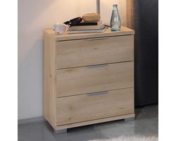Ladekast Universal | 46 X 42 X 61 Cm | Beukenhouten Design - Emob - Nachtkastje - Bruin - MDF