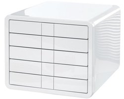 Ladenkast HAN i-Box met 5 gesloten laden zwart