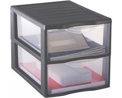 Ladenkastje Bureau Orgenaizer - Bureaukast - Ladeblok - Grijs