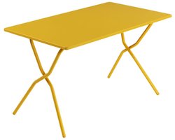 Lafuma Balcony Tafel - Bistrotafel - Tuintafel - Inklapbaar - 120 x 70cm - Miel