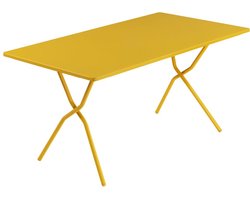 Lafuma Balcony Tafel - Bistrotafel - Tuintafel - Inklapbaar - 140 x 80cm - Miel