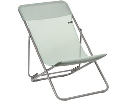 LAFUMA Maxi Transat - Strandstoel - Verstelbaar - Inklapbaar - Tilleul/Light Green