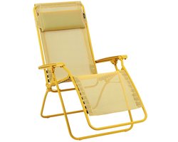 Lafuma R Clip - Relaxstoel - Verstelbaar - Inklapbaar - Zero Gravity - Color Block - Miel