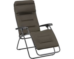 Lafuma RSX Clip AirComfort - Relaxstoel - Verstelbaar - Inklapbaar - Zero Gravity - Taupe